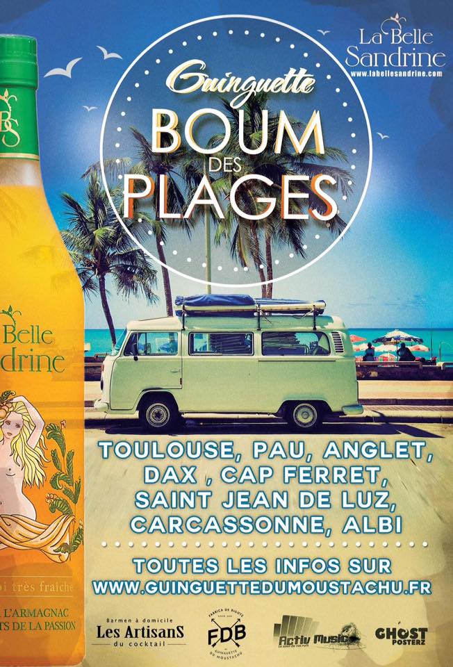 Guinguette "Boum des plage" - Carré Vert Colomiers - été 2017 - La Belle Sandrine